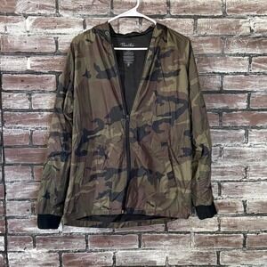 Primitive Skateboarding Windbreaker Jacket Men's S Camo Hooded Lightweight